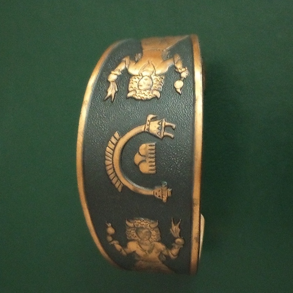 Copper Kachina Bracelet